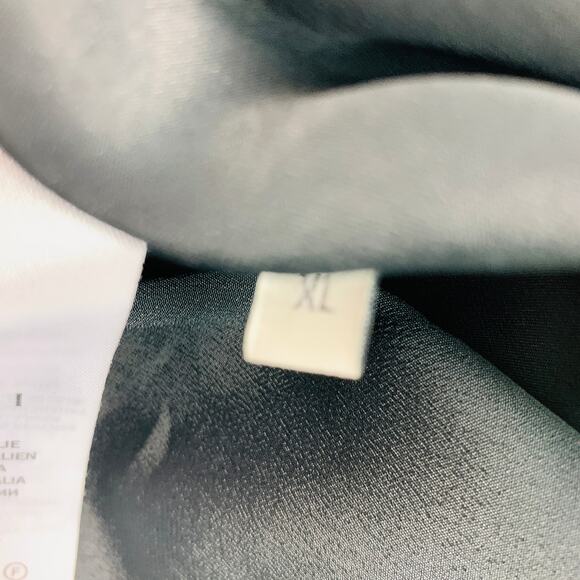 GUCCI Size XL Black Gold Viscose Blend Long Sleeve Cocktail Dress - Picture 10 of 10